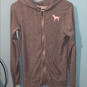 Victoria’s Secret soft zip up hoodie
